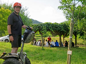 segway scroosing